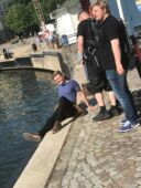 Slappa av á bryggjukantinum