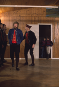 Marius á Klettum og Mortan í Skálanum